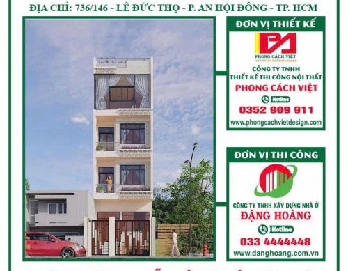 NHÀ 736/146 LÊ ĐỨC THỌ : PHẦN THÔ & NHÂN CÔNG HOÀN THIỆN